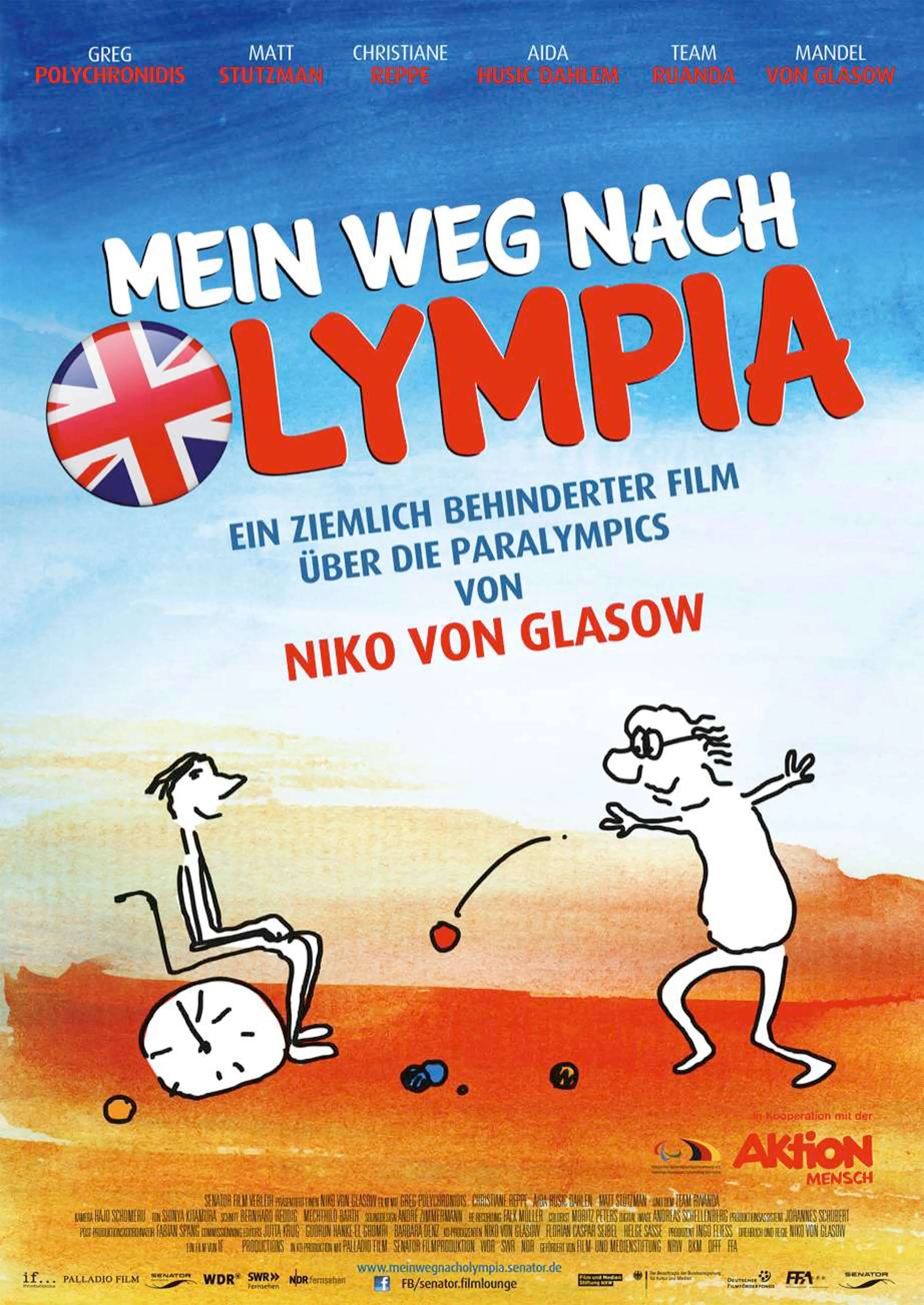 Filmplakat "Mein Weg nach Olympia"